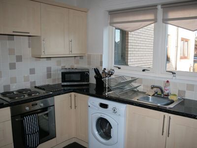 Kitchen Flat on the Green Five