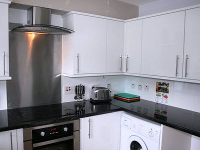 Kitchen Flat on the Green Four