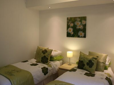 Twin bedroom at Flat on the Green 6 Flat on the Green Six